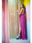 Hátnélküli maxi ruha