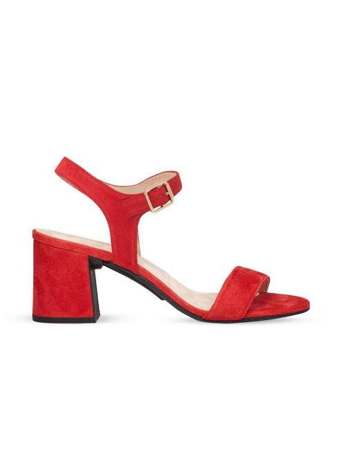 Piros velúr sarok - Super Block 7cm