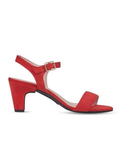 7 cm-es piros sarok cserélhető sarkú cipőhöz, csak nálunk. 