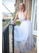 Különleges csipke body menyasszonyoknak polgári esküvőre.