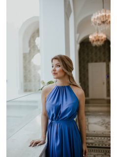 Királykék one size ruha