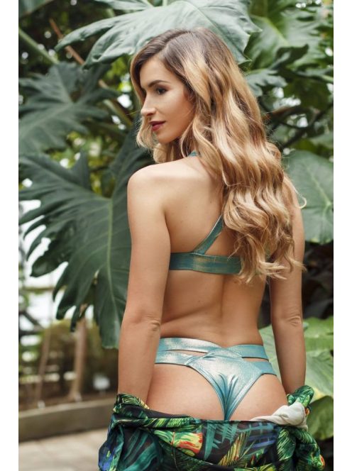 Egyedi színű, minőségi bikini alsó, különleges anyagból.