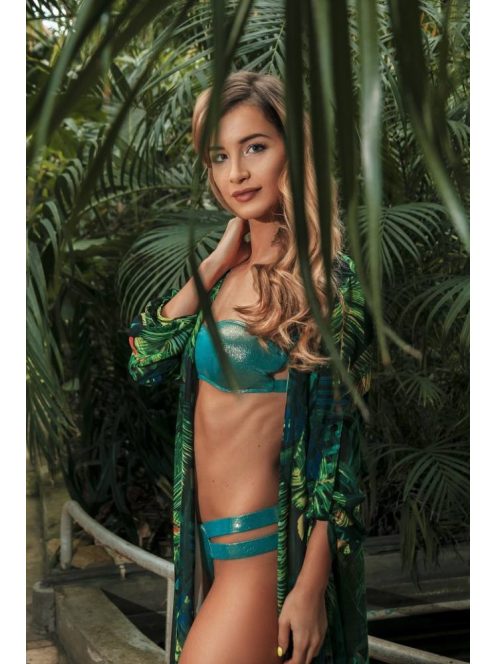 Egyedi színű, minőségi bikini felső, különleges anyagból.