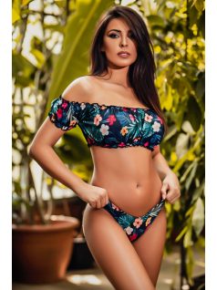 Különleges és strapabíró, hawaii mintás bikini szett.