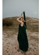 Sötétzöld one size ruha 