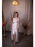 One size szatén fehér ruha