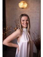 One size szatén fehér ruha