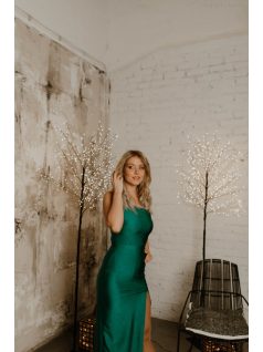 Zöld testhezálló maxiruha