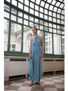 One-size muszlin maxi ruha –világoskék