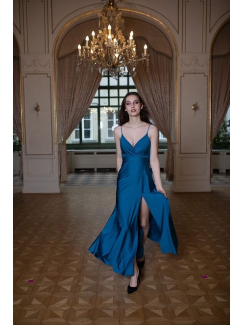 Abigél – petrolkék maxi 