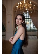 Abigél – petrolkék maxi 