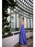 V-kivágású maxi ruha – levendula