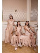 Abigél – pezsgő színű maxi 