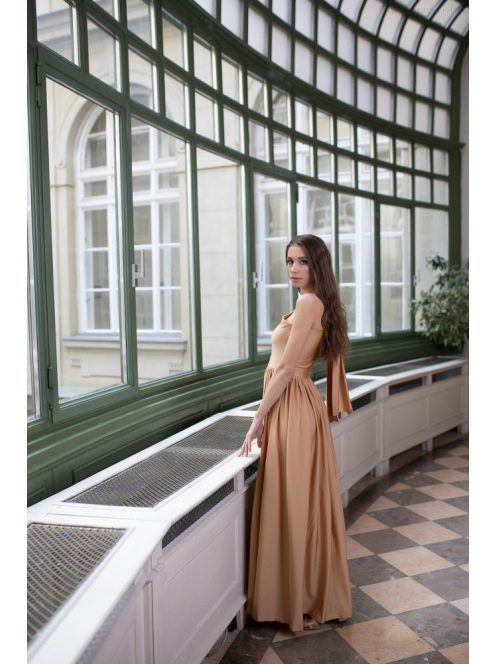 Féloldalas maxi – arany 