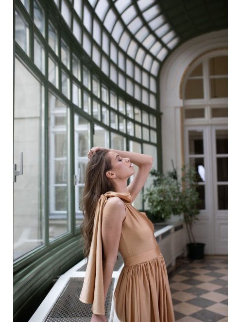 Féloldalas maxi – arany 