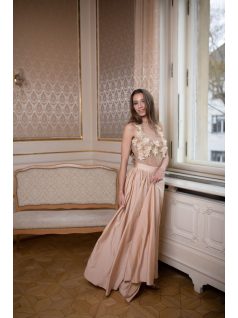 Maxi szoknya - pezsgő