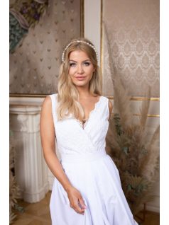 Csipke body – fehér 