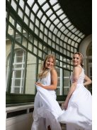 Aszimmetrikus szoknya – fehér