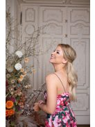 Abigél – rózsa mintás maxi 