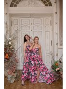 Abigél – rózsa mintás maxi 