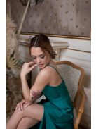 Abigél – zöld színű maxi 