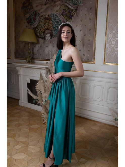 Féloldalas maxi – zöld