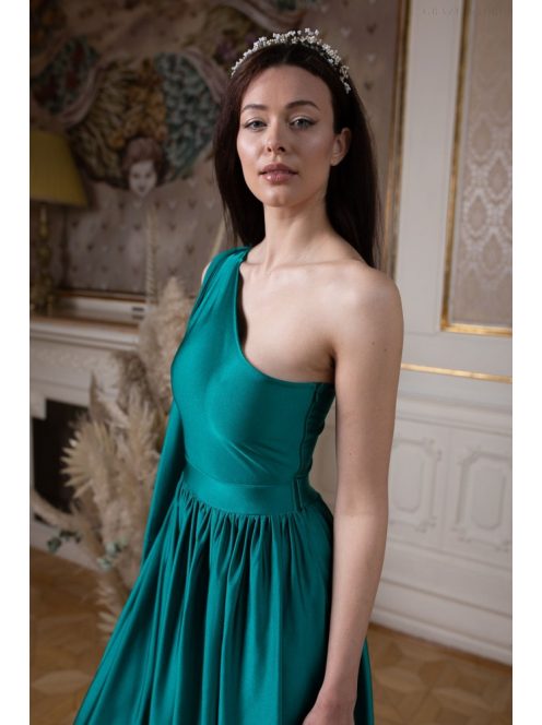 Féloldalas maxi – zöld