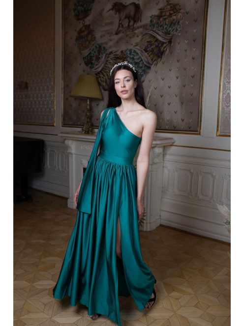 Féloldalas maxi – zöld