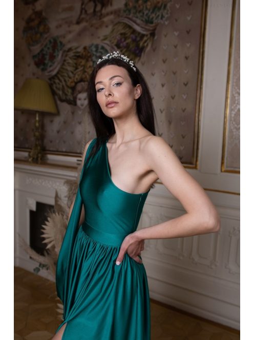 Féloldalas maxi – zöld