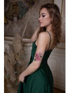 Abigél – goblin zöld színű maxi 