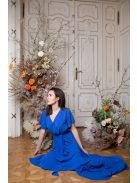 Rövid ujjas one-size – királykék