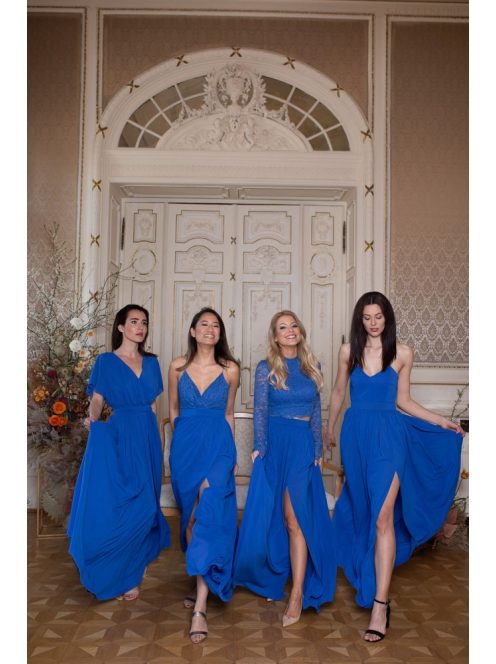 Rövid ujjas one-size – királykék