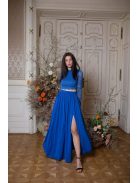 Muszlin maxi szoknya – királykék 