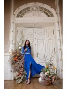 Muszlin maxi szoknya – királykék 