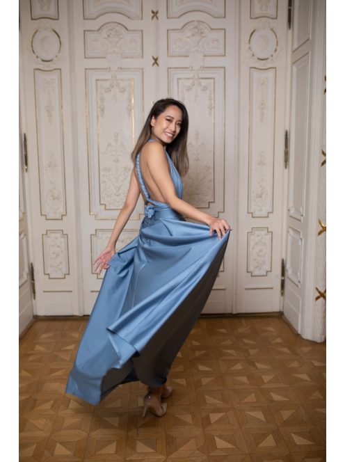 Maxi szoknya - szürkéskék