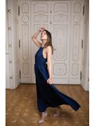 One-size muszlin ruha – sötétkék