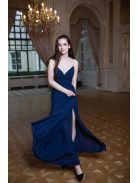  Abigél – sötétkék színű maxi ruha
