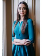 Moderate – petrolkék ruha