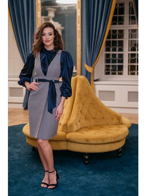 Blouse - sötétkék