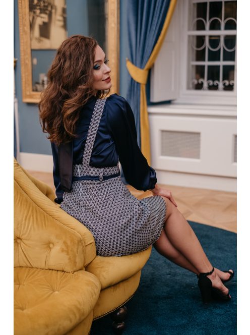 Blouse - sötétkék