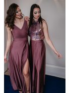  Mallow – mályva színű maxi szoknya