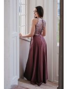 Mallow – mályva színű maxi szoknya