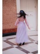Graceful – lilás csipke maxi ruha 