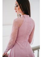 Graceful mini – lilás csipke mini ruha 