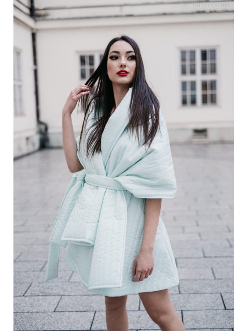 Steppelt stóla/pelerin – menta 