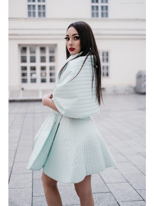 Steppelt stóla/pelerin – menta 