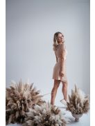 Roxana - pezsgő színű flitteres mini ruha 