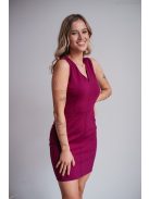 Egyszerű, de nagyszerű, magenta színben készült mini ruha. 