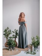 Stílusos Szív Kivágású Foresty Zöld Top - Elegancia és Kényelem