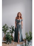 Stílusos Szív Kivágású Foresty Zöld Top - Elegancia és Kényelem